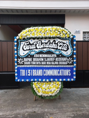 Papan Bunga Duka di Kubu Tanjung